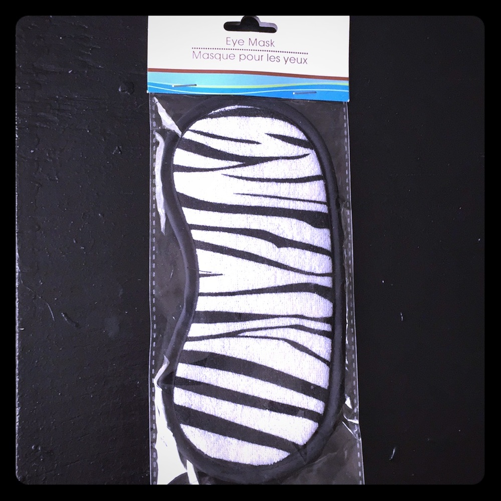 🦋 Zebra Eye Mask 🦓